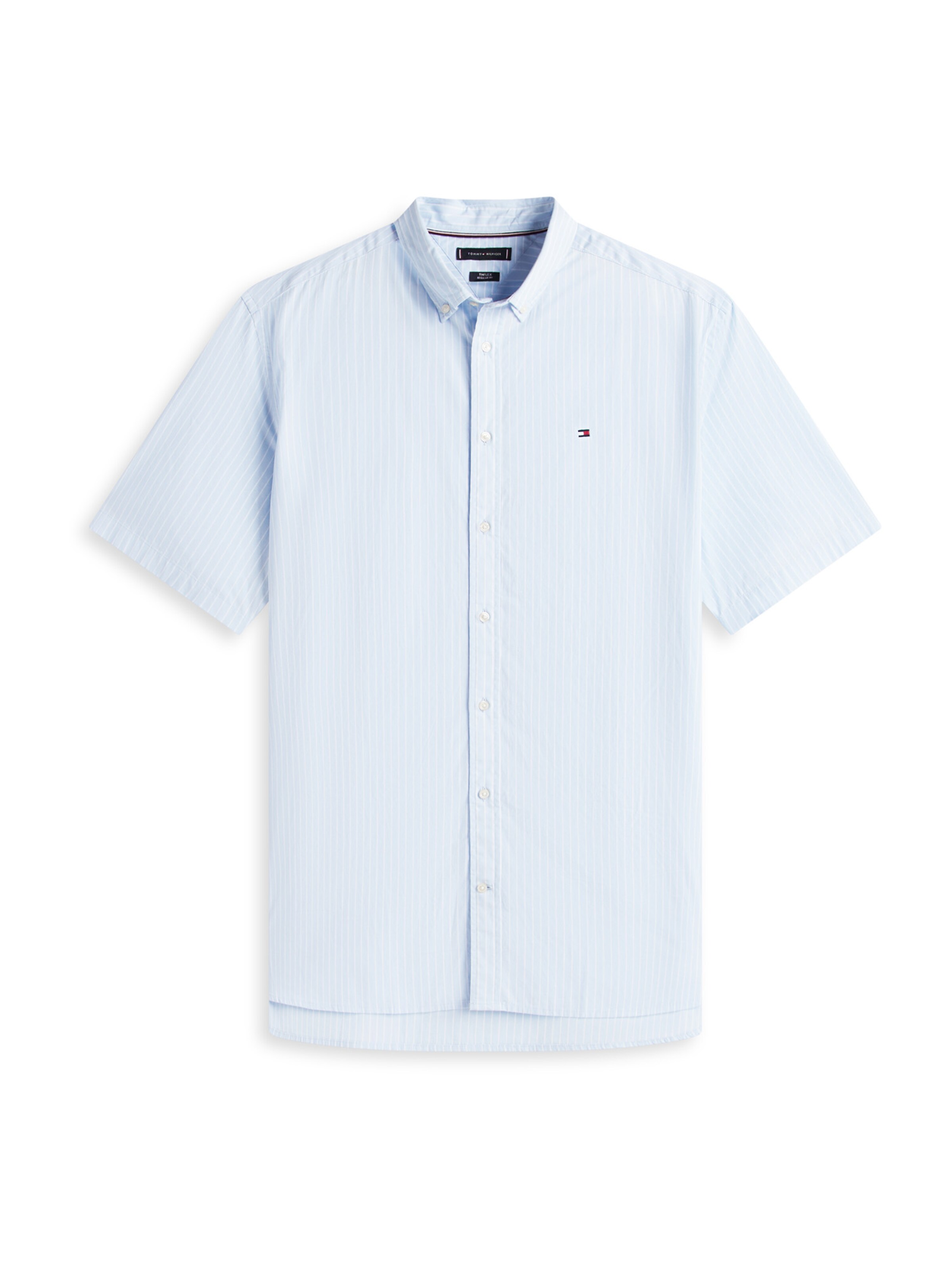 Tommy Hilfiger Big & Tall Comfort Fit Πουκάμισο 'FLEX' σε μπλε: μπροστά