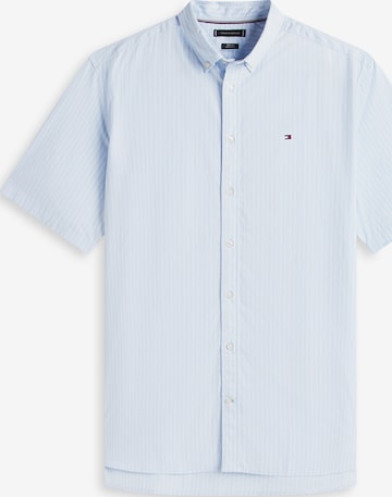 mėlyna Tommy Hilfiger Big & Tall Patogus modelis Marškiniai 'FLEX': priekis