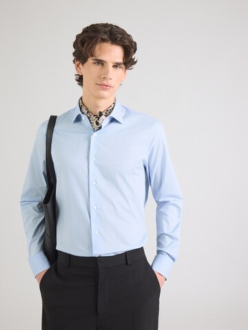 Michael Kors Regular fit Πουκάμισο σε μπλε: μπροστά