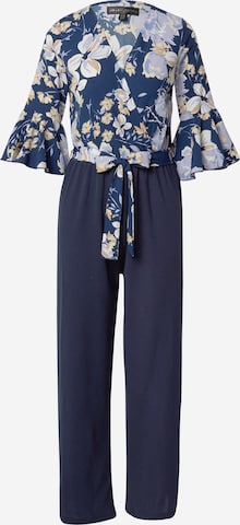 Mela London Jumpsuit in Blauw: voorkant