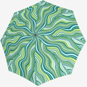 Doppler Umbrella 'Fiber Flex AC' in Green: front