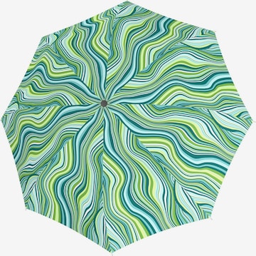 Ombrello 'Fiber Flex AC' di Doppler in verde: frontale