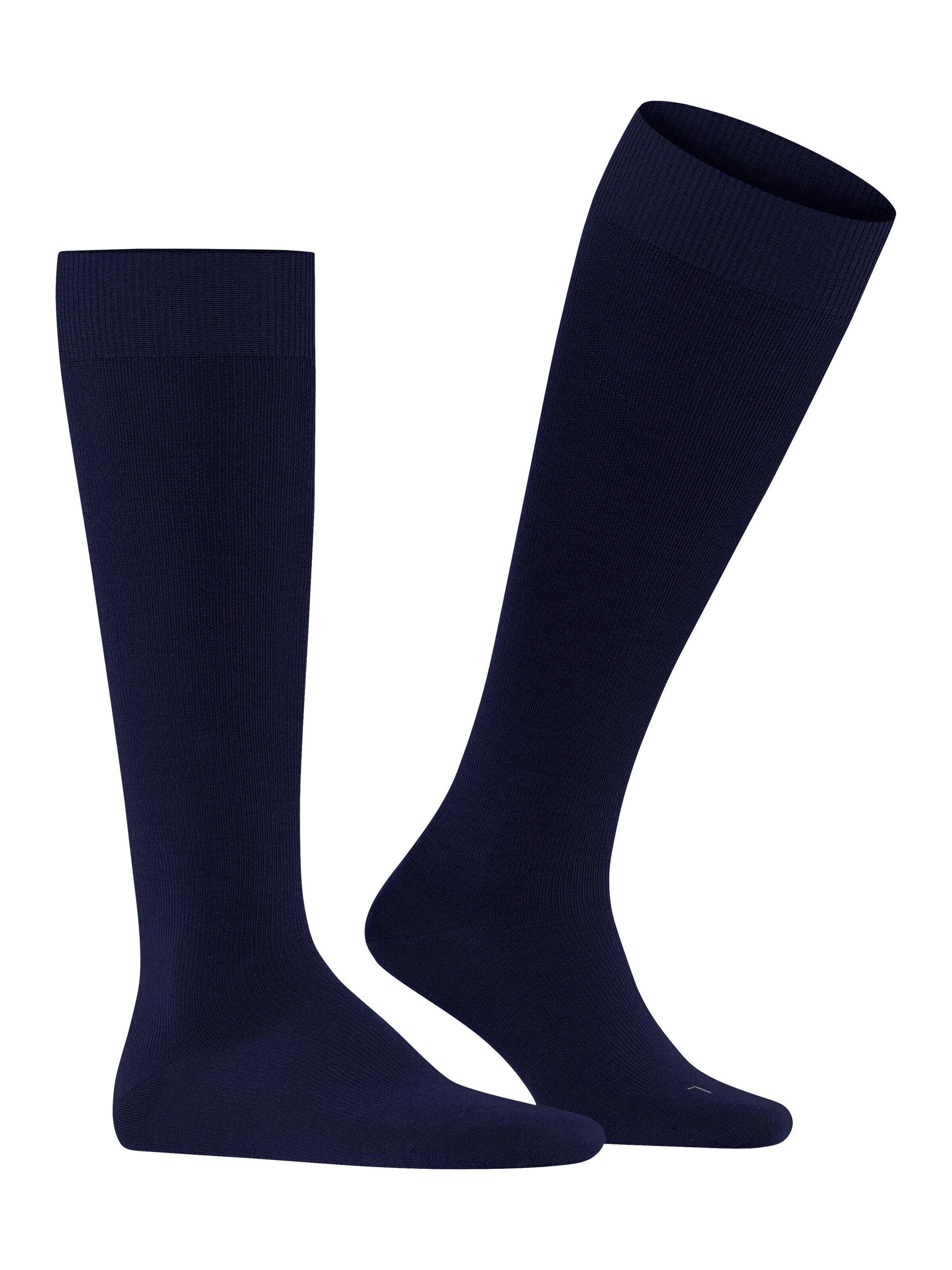 FALKE Kniestrümpfe 'Energizing Wool'‌‌‌‌‌‌‌‌‌ in Blau