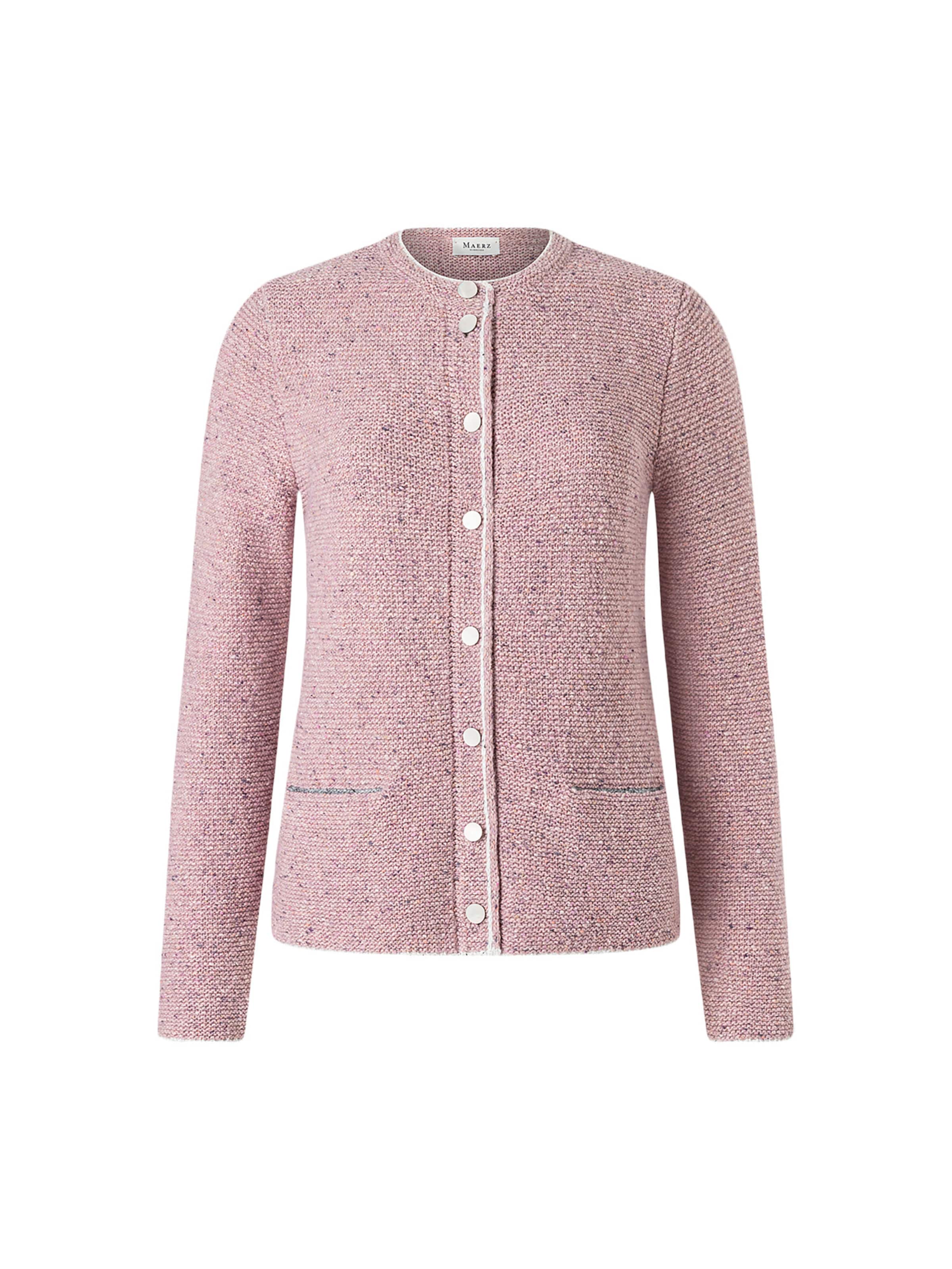 MAERZ Muenchen Strickjacke in Pink: Vorderseite
