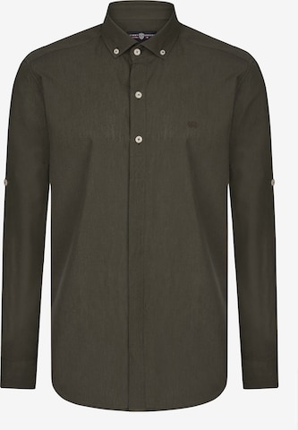 Jimmy SandersRegular Fit Košulja - zelena boja: prednji dio