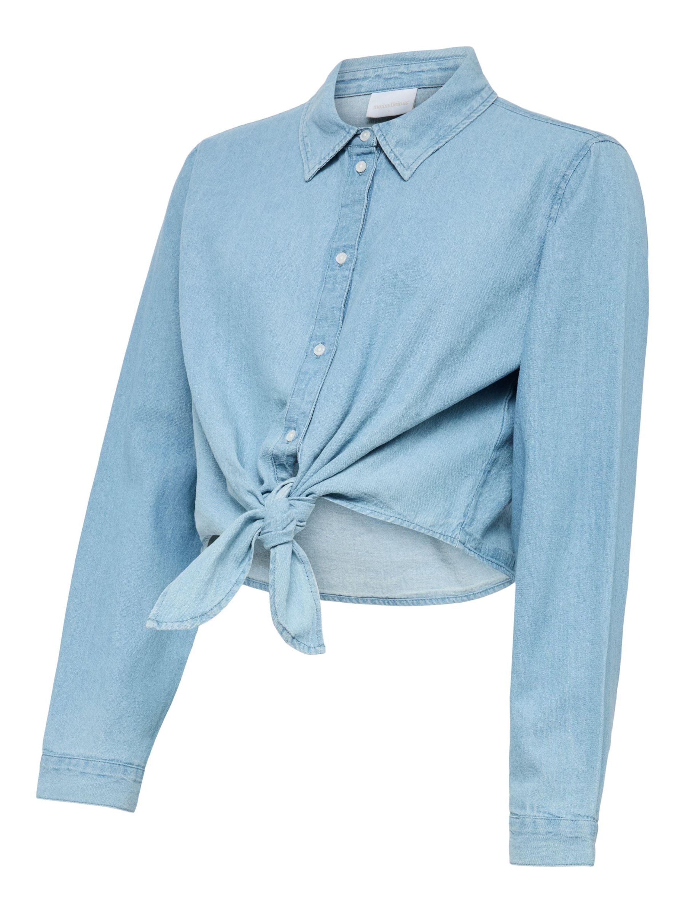 MAMALICIOUS - Blusa en azul: frente