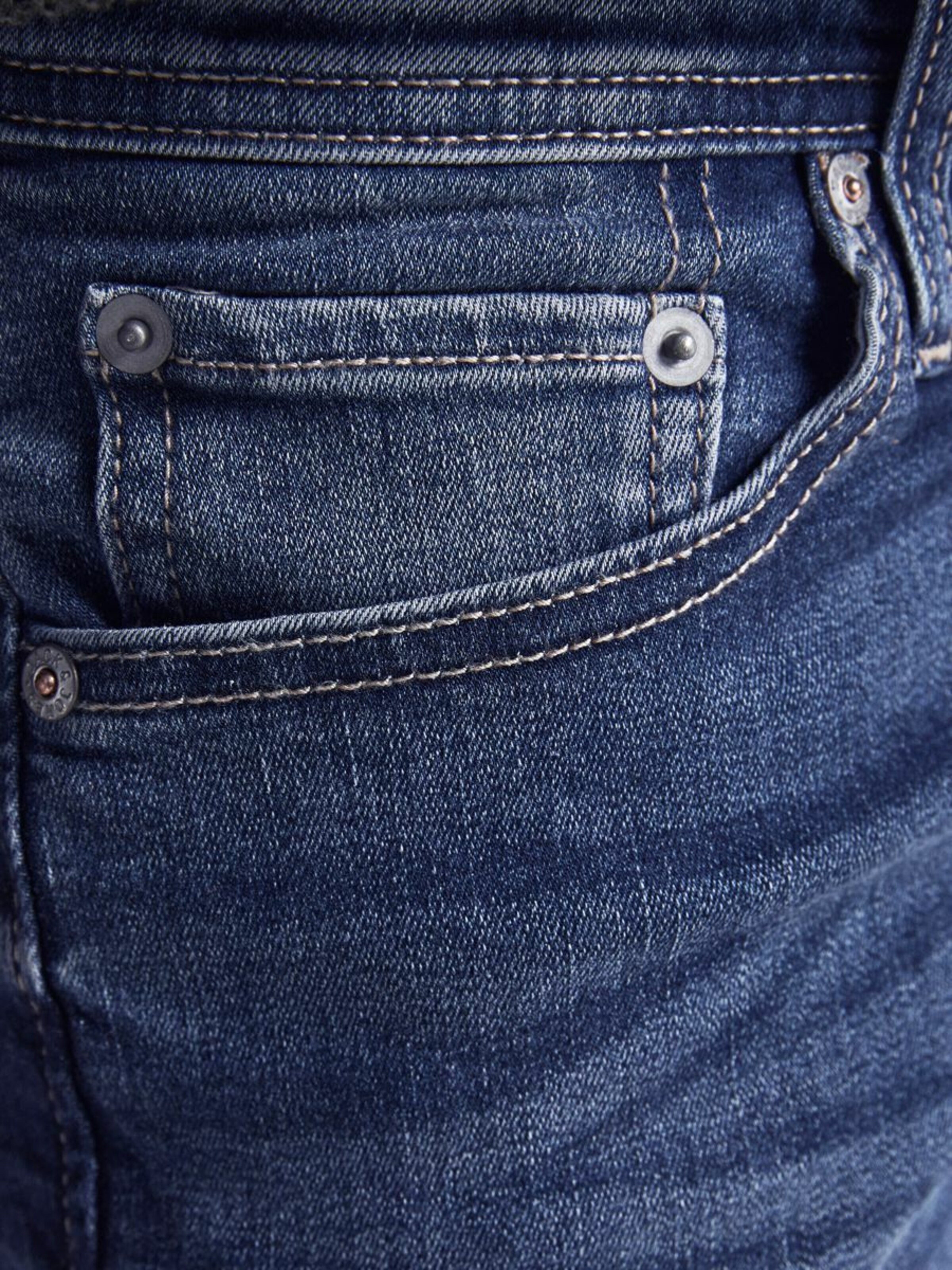 JACK & JONES - Slimfit Vaquero 'Glenn' en azul