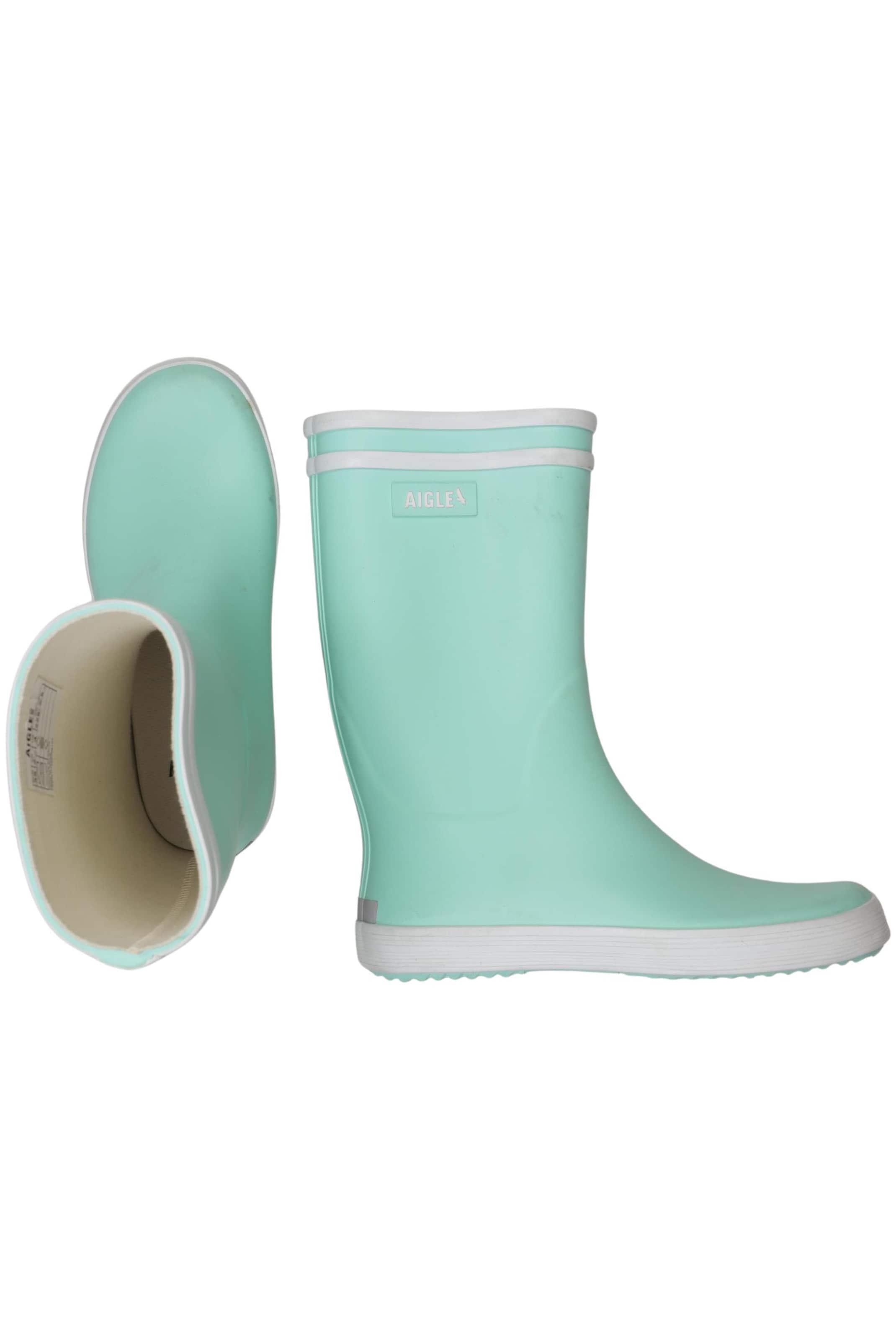 AIGLE Dress Boots in 35 in Green: front