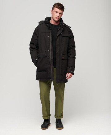 Superdry Winter Parka in Black