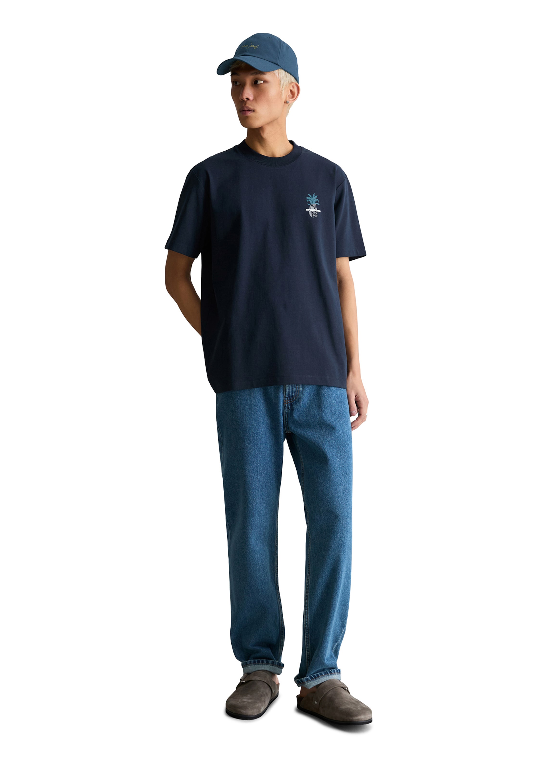 Marc O'Polo DENIM T-Shirt in Blau