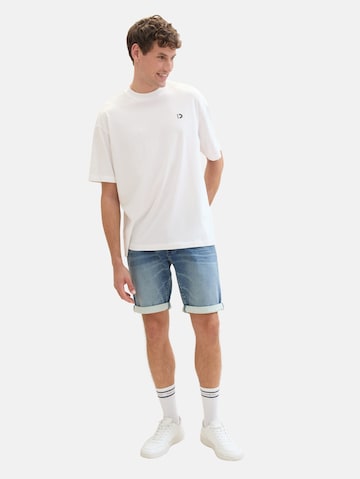 TOM TAILOR DENIM Regular Shorts in Blau