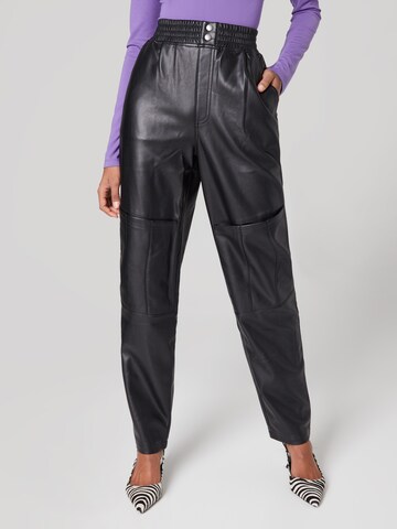 Katy Perry exclusive for ABOUT YOU Regular Trousers 'Dorothee' in Black: front