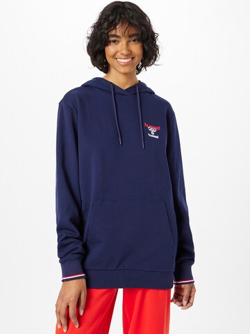 Hummel Sweatshirt 'Dayton' in Blauw: voorkant