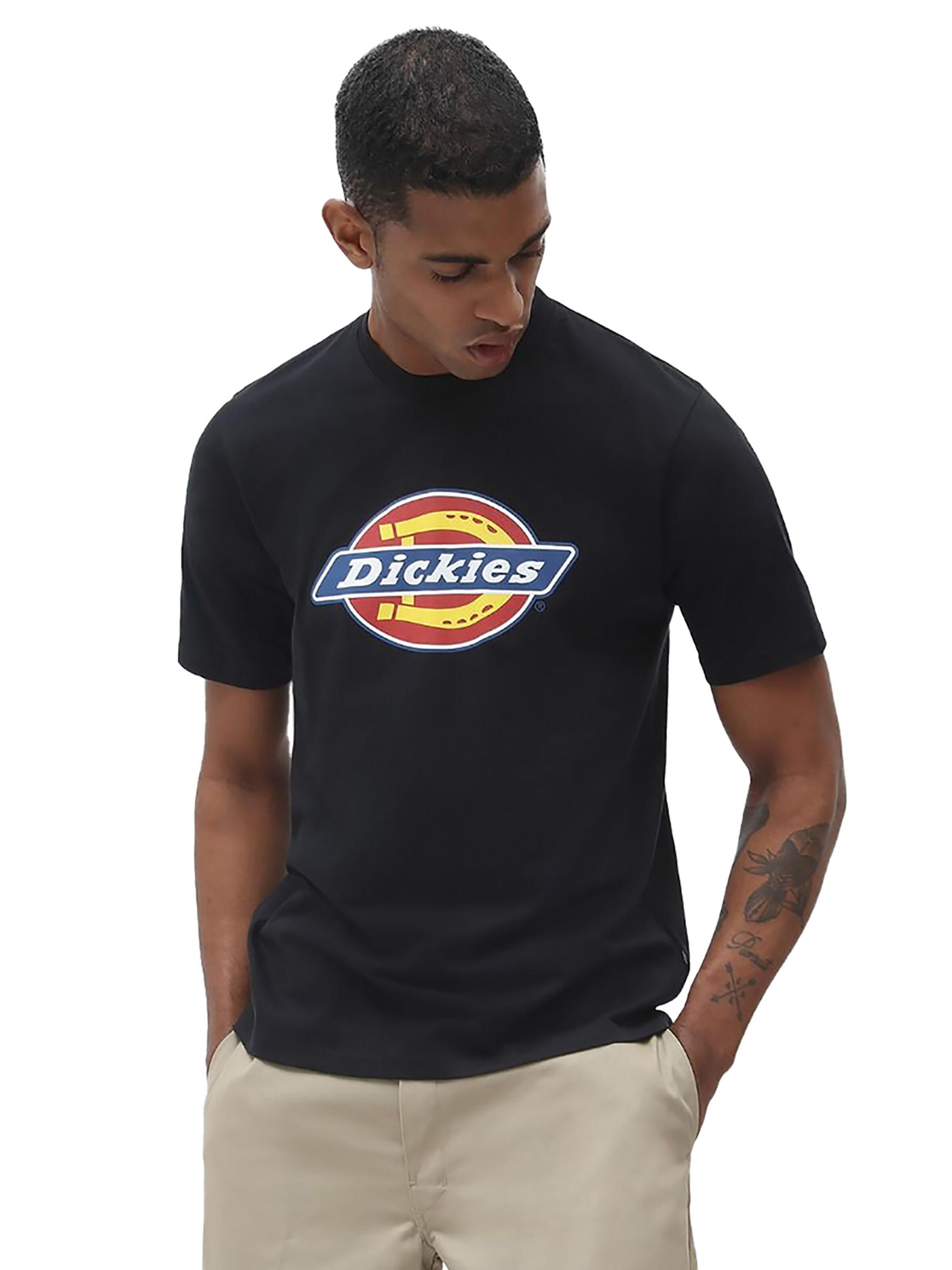 DICKIES Shirt 'logo' in Black: front