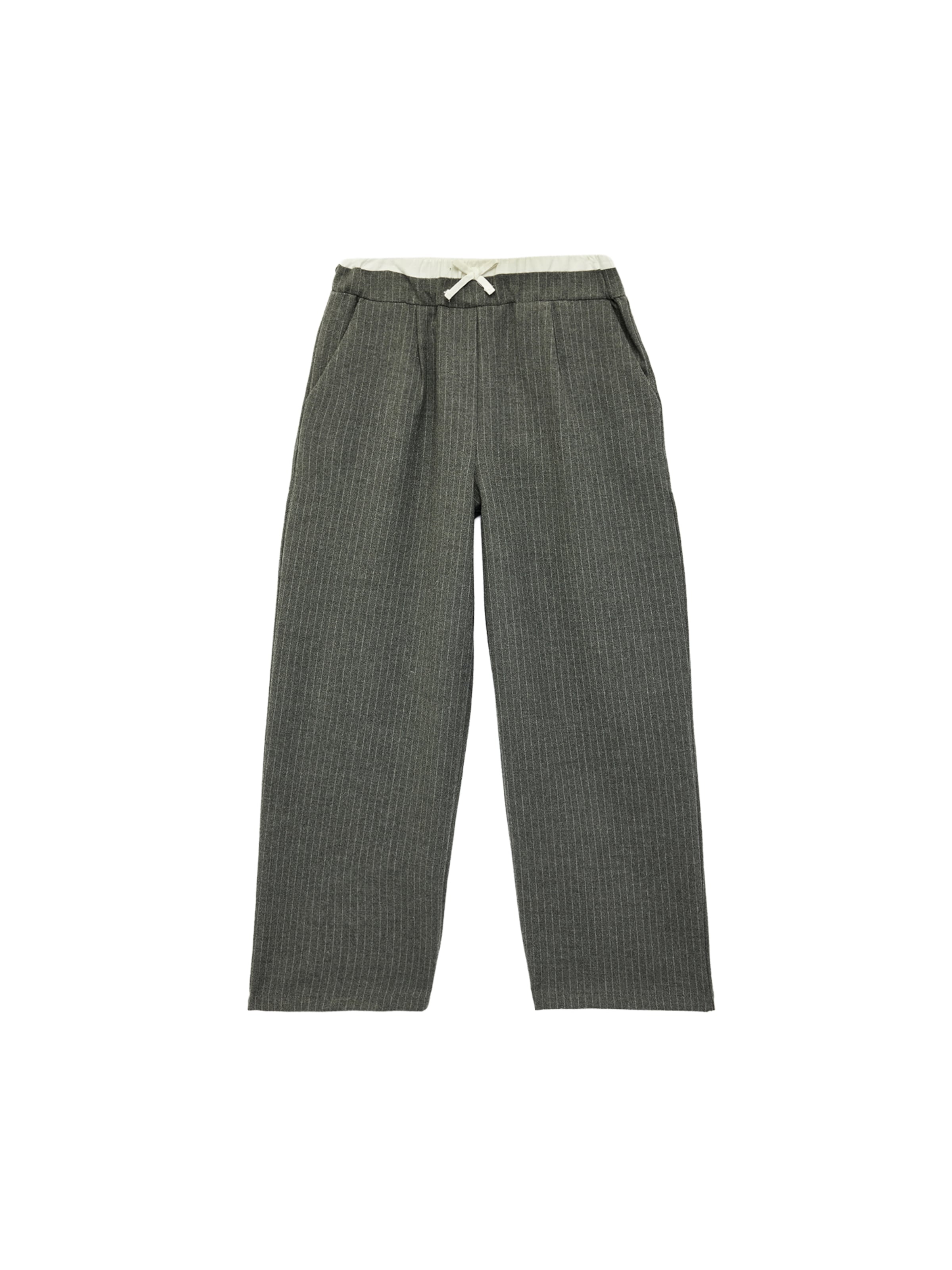 Koton Wide leg Broek in Grijs: voorkant