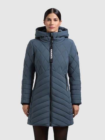 Cappotto invernale ' IVANA ' di khujo in blu: frontale