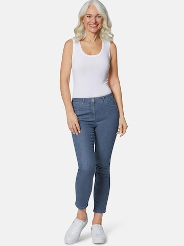 Coupe slim Jean 'Bella' Goldner en bleu