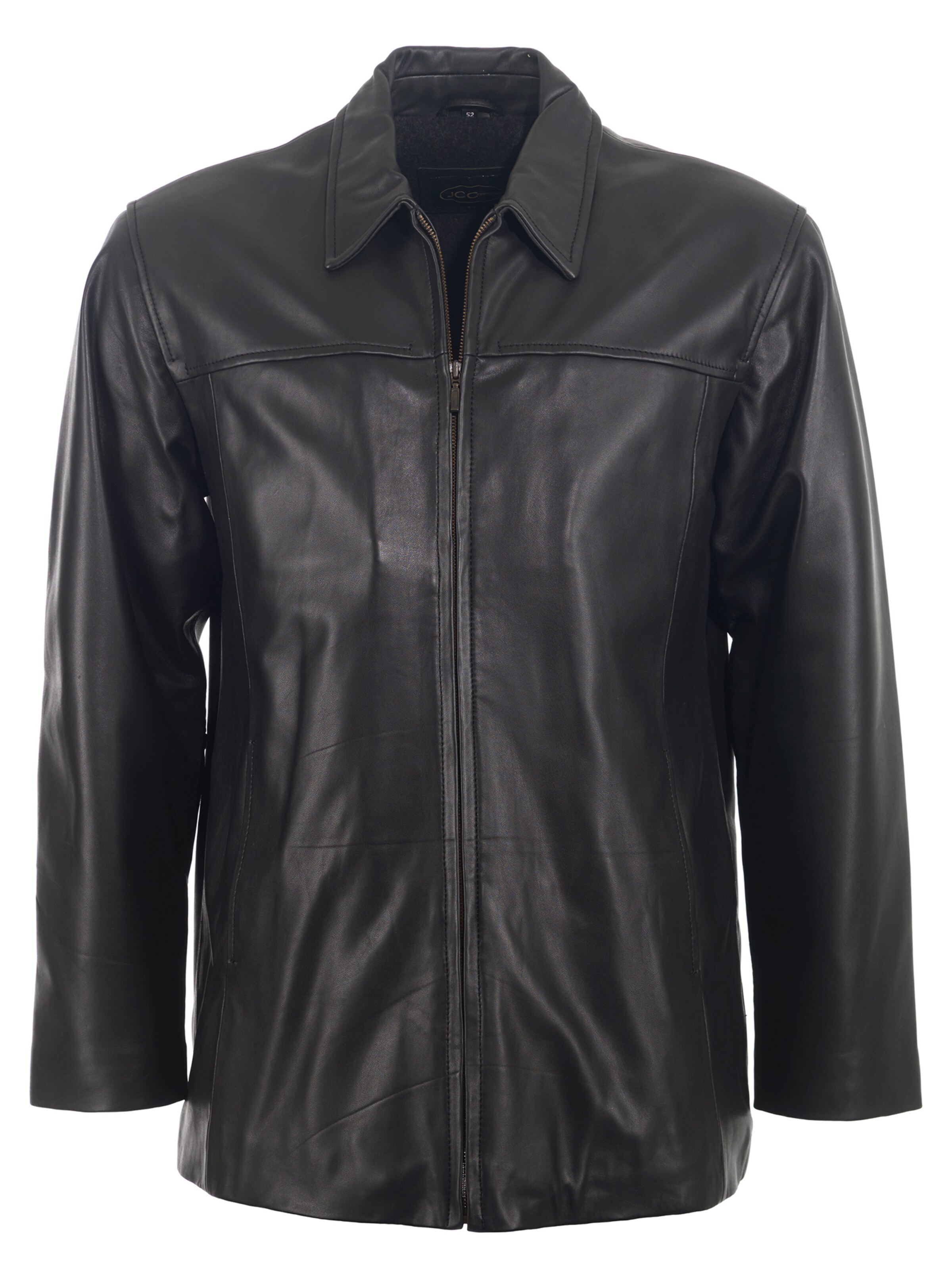 JCC Tussenjas 'Saros' in Zwart: voorkant