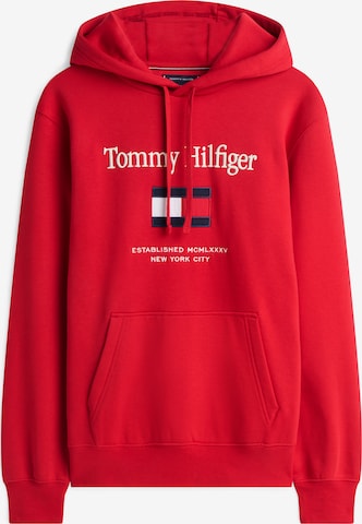 TOMMY HILFIGER Sweatshirt in Rot: Vorderseite