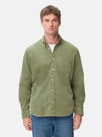 CAMEL ACTIVE Regular fit Button Up Shirt in Green: front