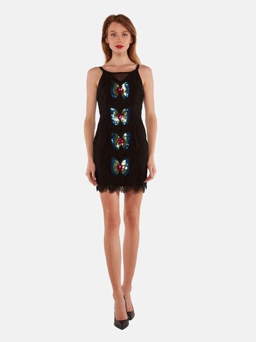 TOOche Dress 'Schmetterling' in Black: front