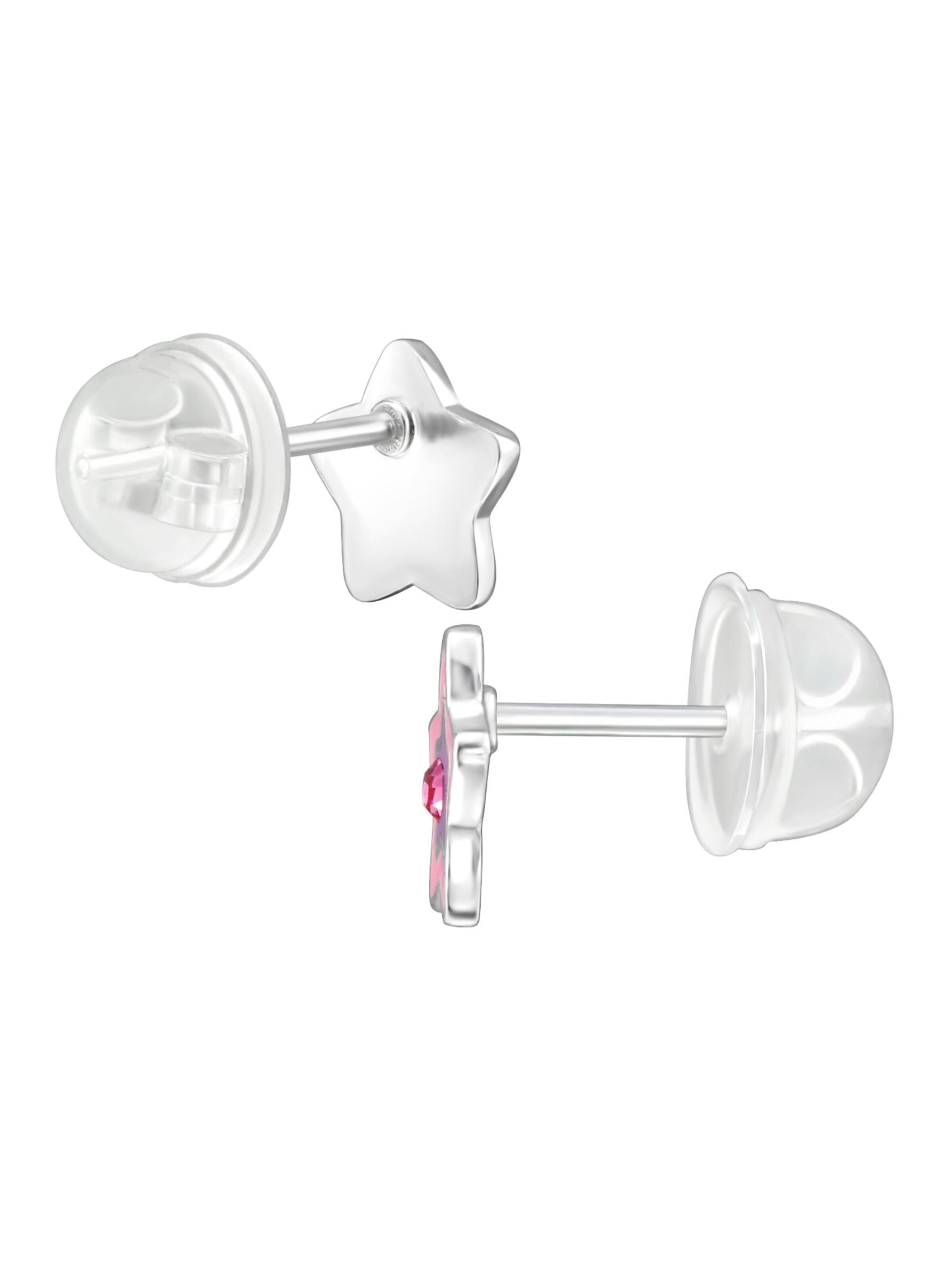 Boucles d'oreilles Maxte en argent