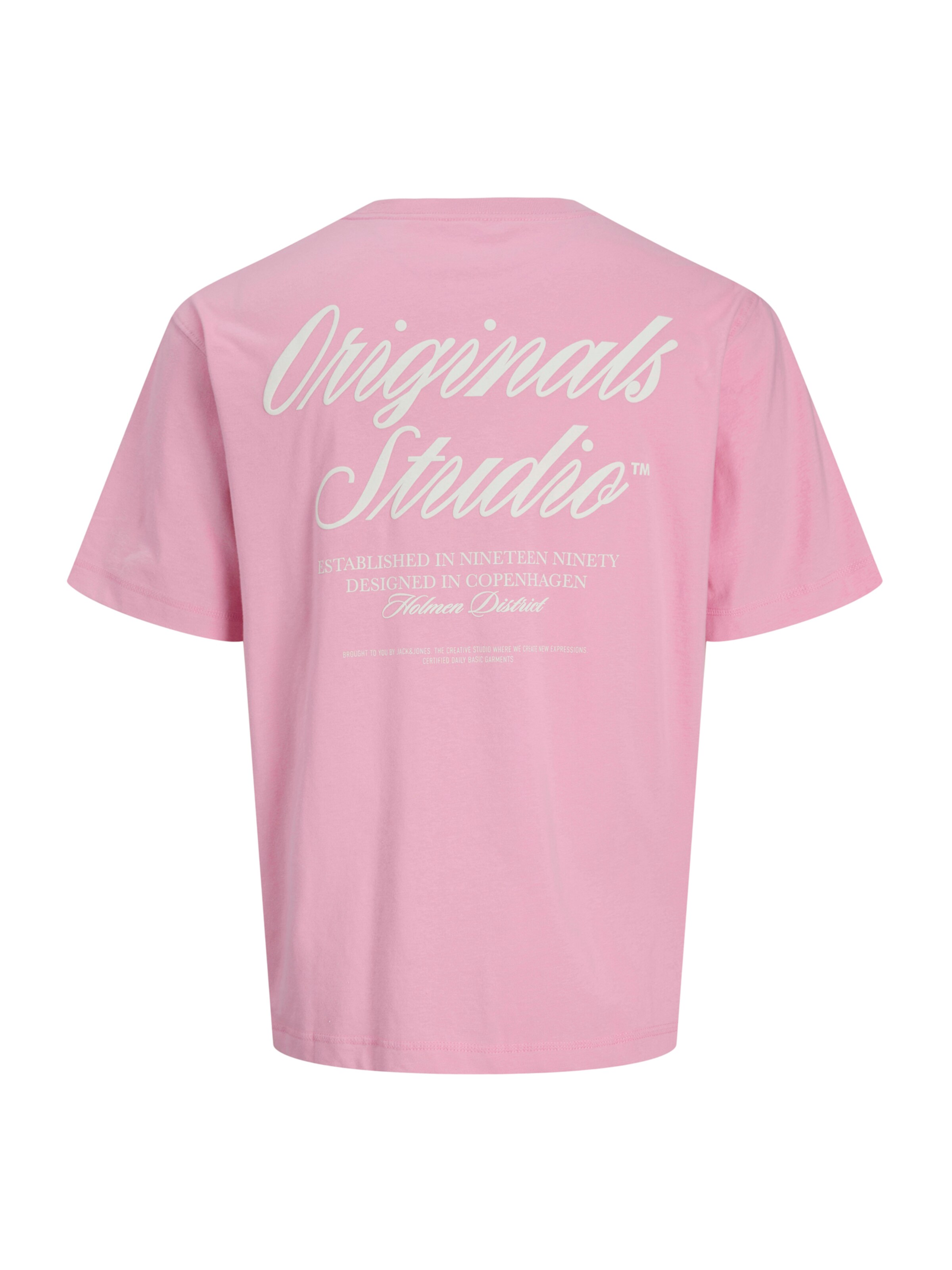 JACK & JONES Shirt 'JORNORREBRO' in Pink