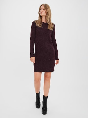 VERO MODA Πλεκτό φόρεμα 'VMDoffy' σε λιλά