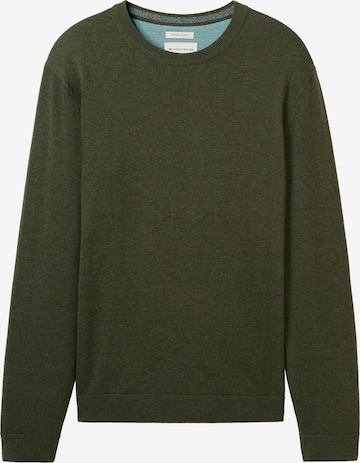 Pull-over TOM TAILOR en vert : devant