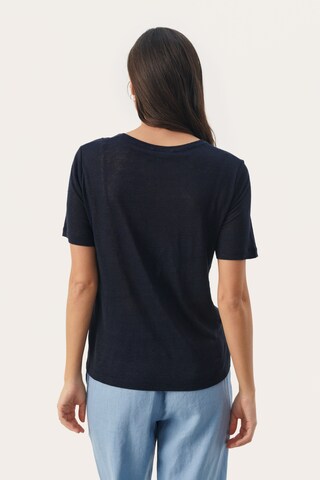 Part Two T-Shirt 'Emme' in Blau