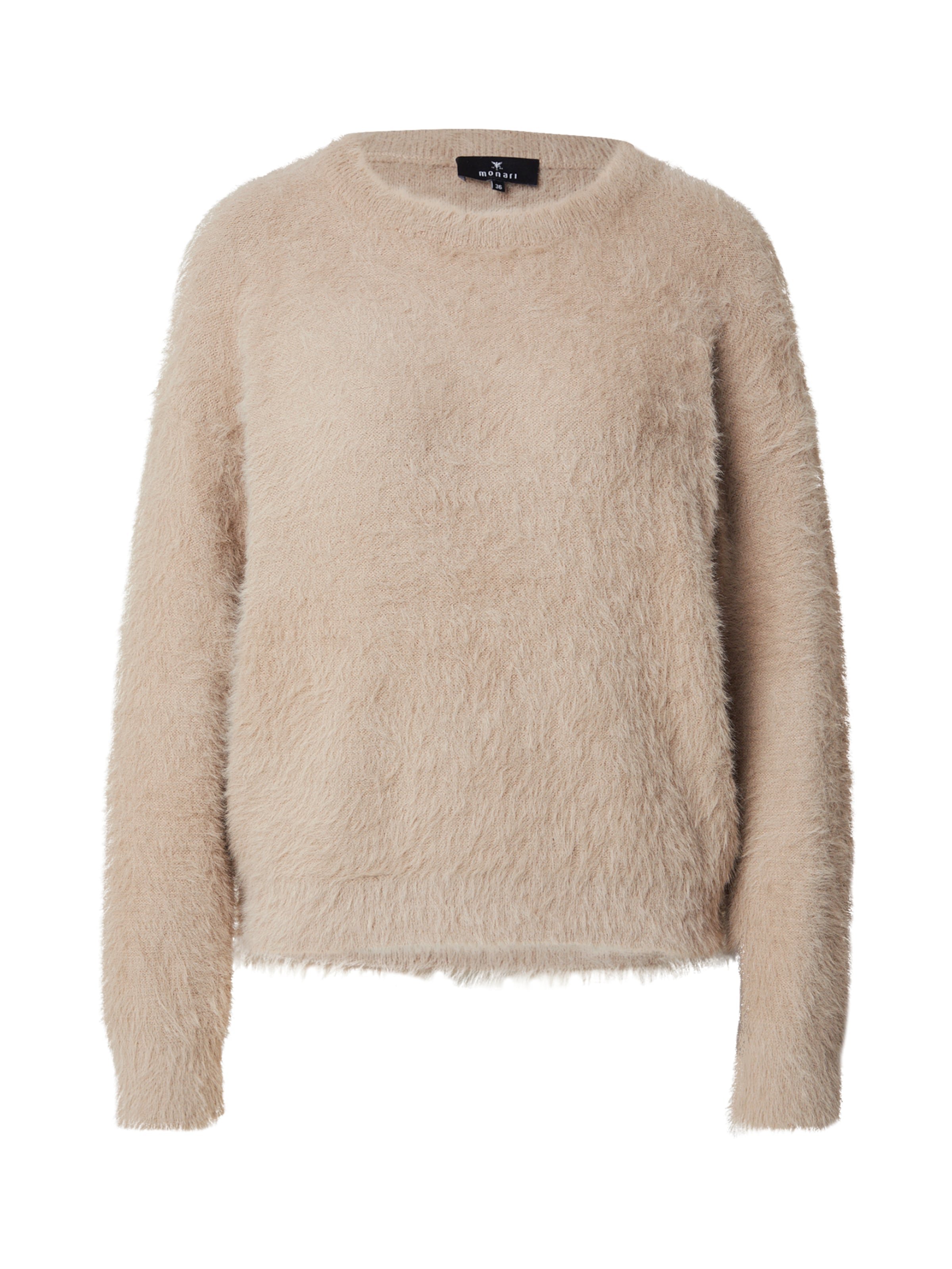 Pull-over monari en beige : devant