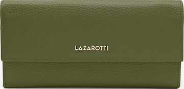 Lazarotti Portemonnaie 'Bologna' in Grün: Vorderseite