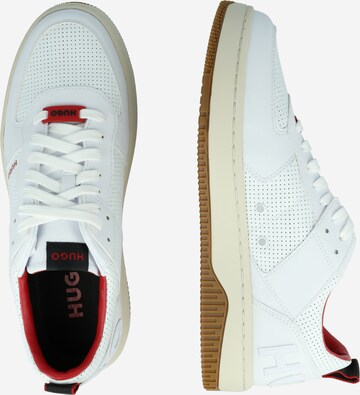 Sneaker low 'Kilian Tenn' de la HUGO Red pe alb