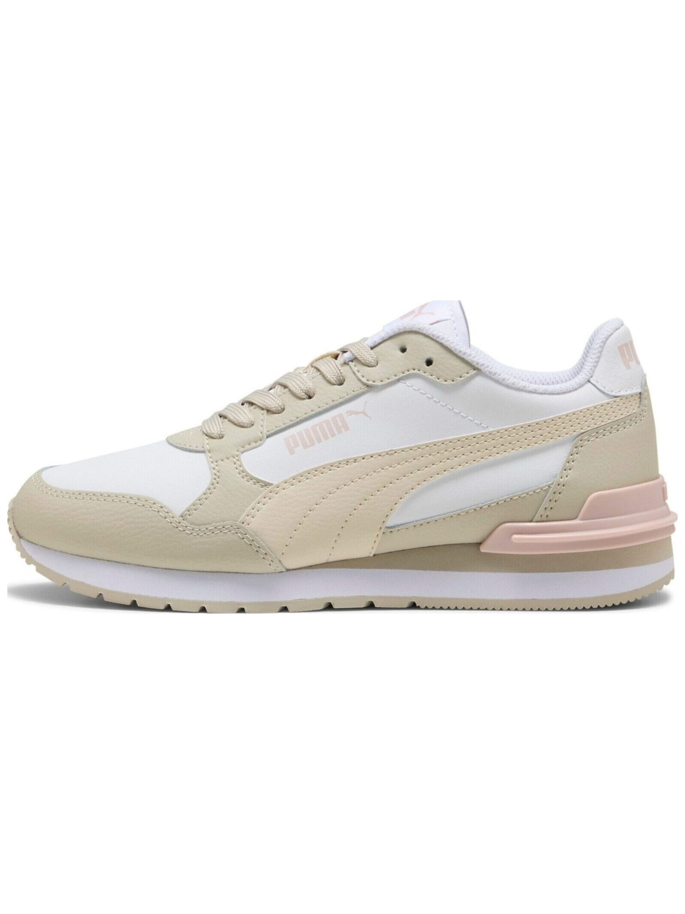 PUMA - Calzado deportivo 'Puma St Runner V4 L Jr' en beige: frente