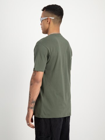ALPHA INDUSTRIES Koszulka w kolorze zielony