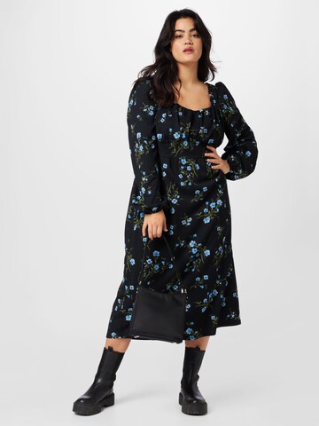 Abito 'Sweetheart' di Dorothy Perkins Curve in nero