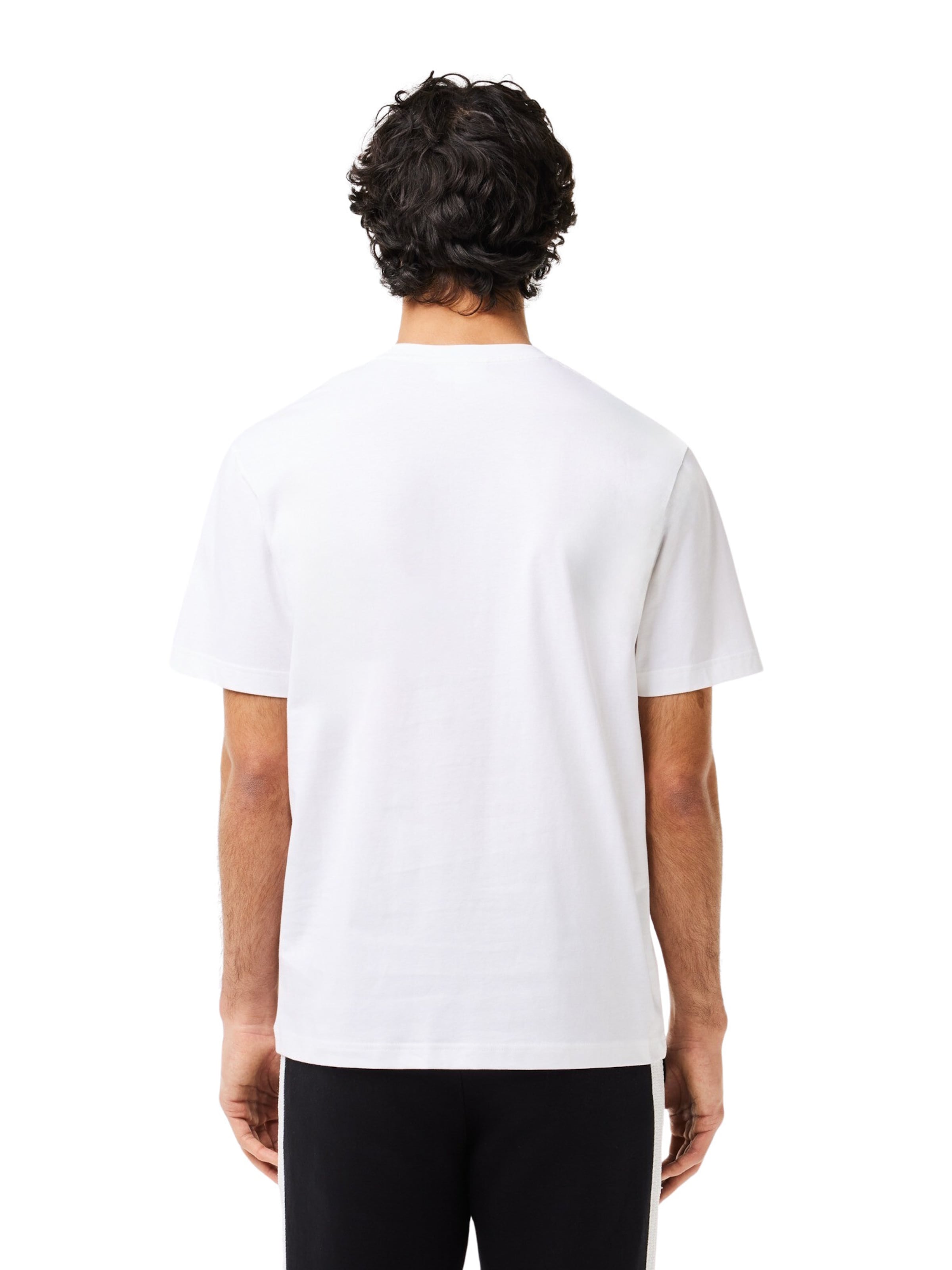 LACOSTE Футболка в Белый