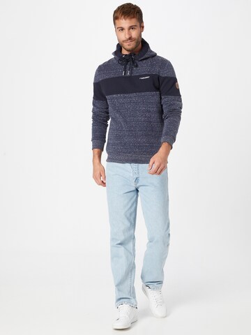 Ragwear Sweatshirt 'Peacey' in Blau