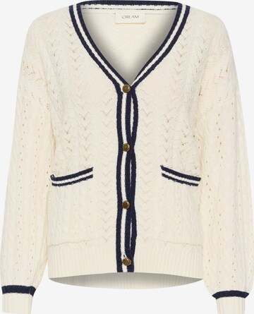 Cardigan 'Preps' Cream en beige : devant