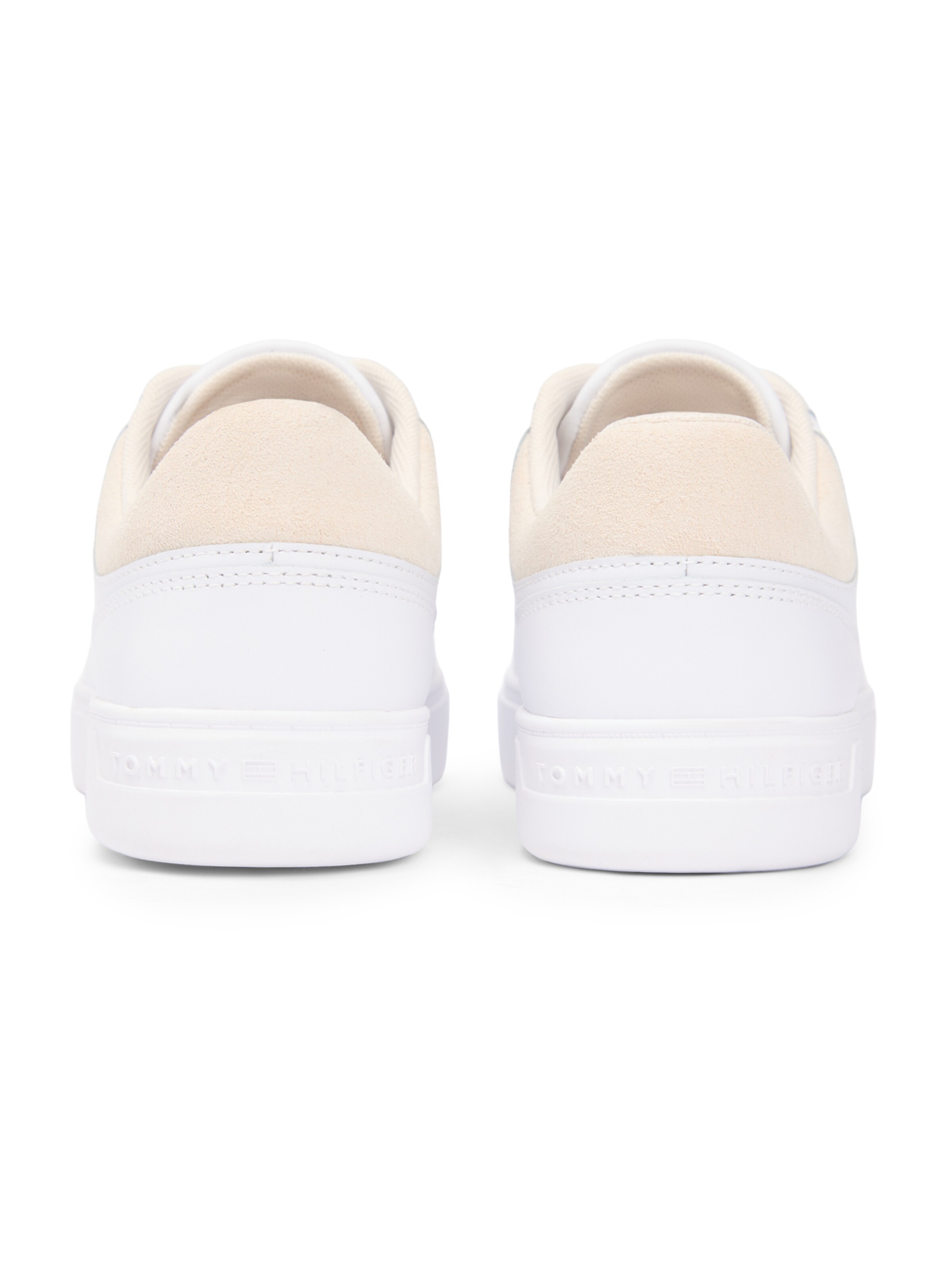 Sneaker low de la TOMMY HILFIGER pe alb