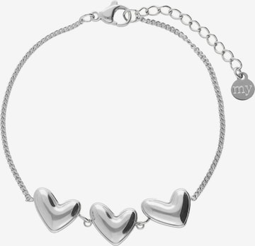 Bracelet My Jewellery en gris : devant