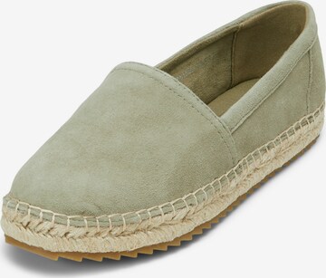 Marc O'Polo Espadrilles in Groen: voorkant