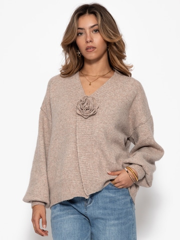 SASSYCLASSY Strickjacke‌‌‌‌‌‌‌‌‌ in Grau