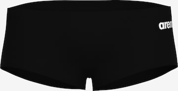 ARENA Athletic Swim Trunks in Black: front