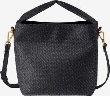 PIECES Shoulder Bag in Black: front