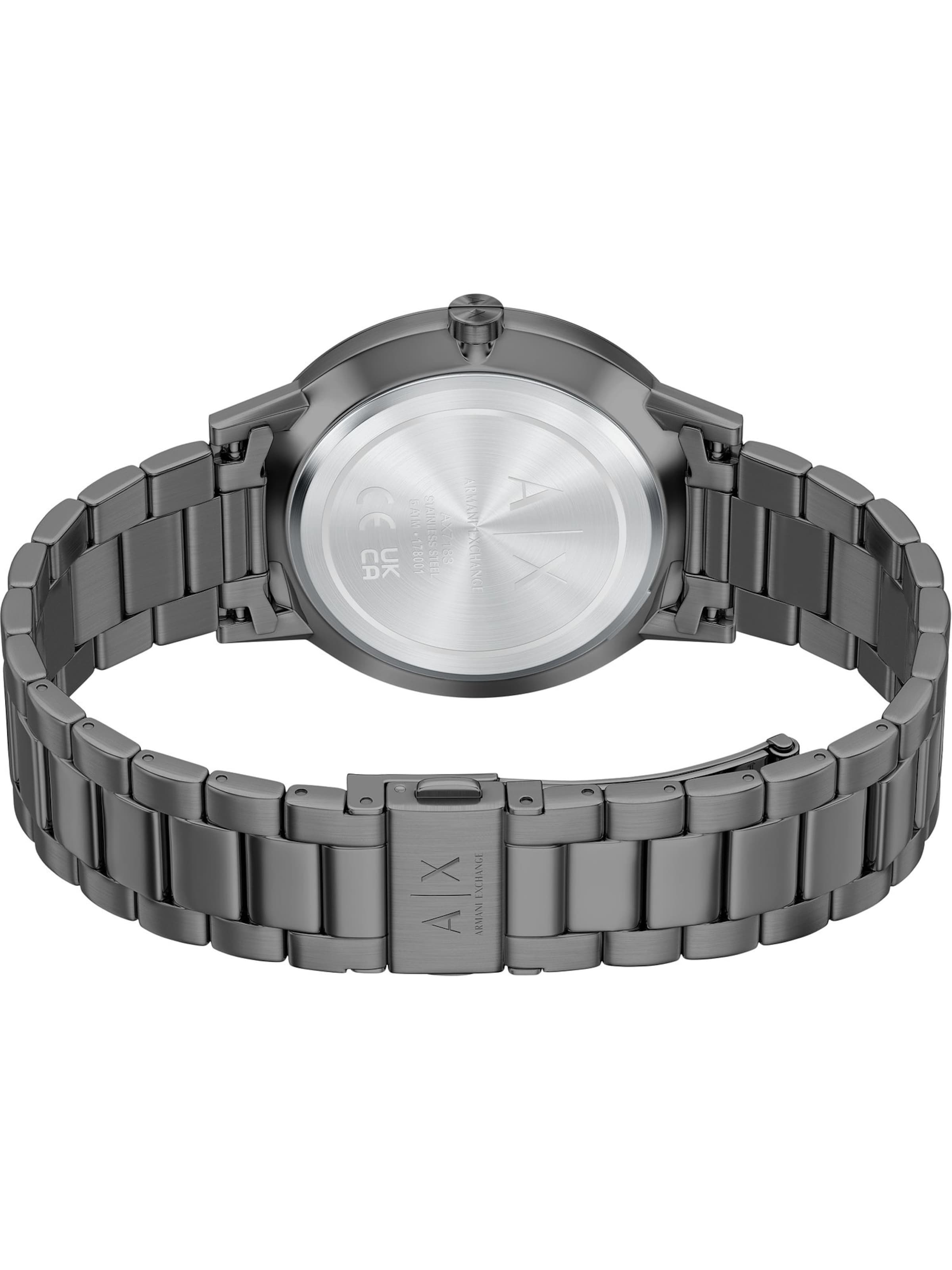 ARMANI EXCHANGE Schmuckset in Grau
