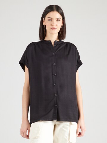 Iriedaily Bluse 'Civic' in Schwarz: Vorderseite