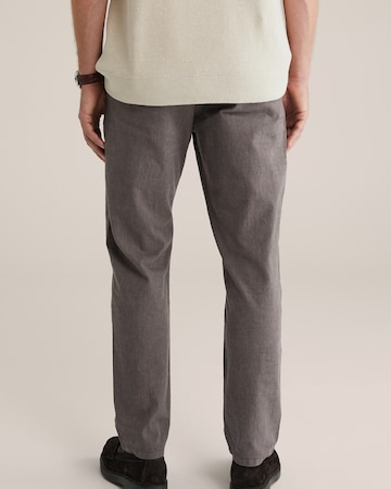 WE Fashion Slimfit Hose in Braun