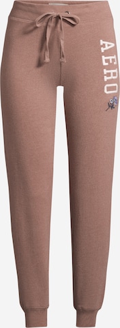 Pantalon AÉROPOSTALE en beige : devant