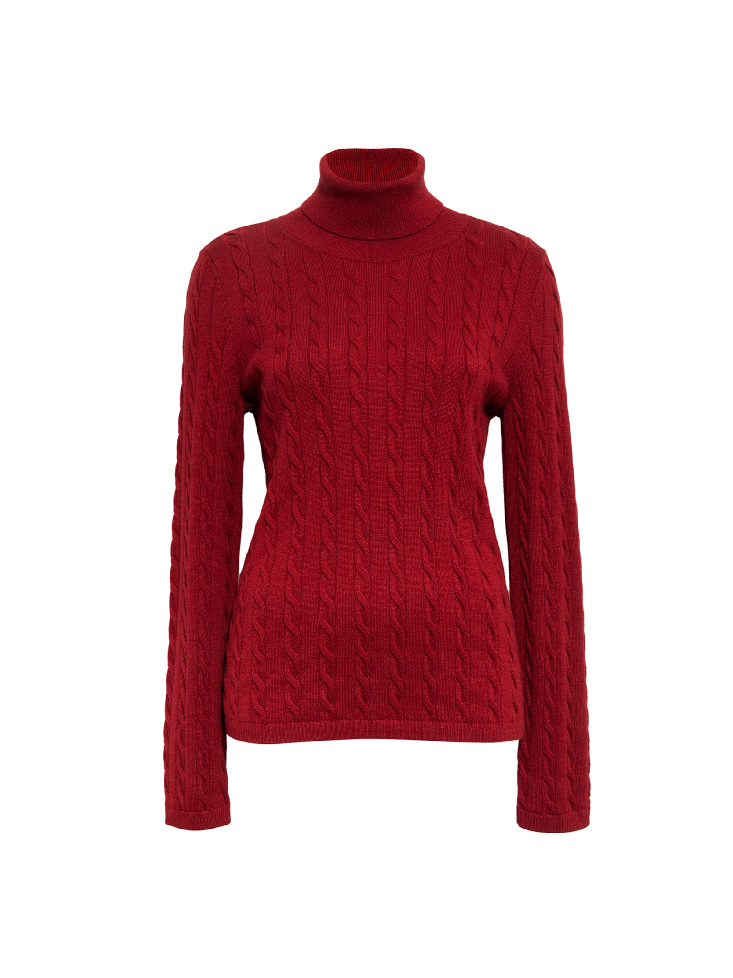 Mavi Neulepaita värissä punainen: etupuoli